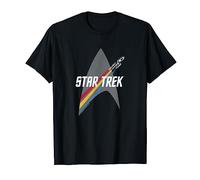 Star Trek Retro Rainbow Flight Badge Maglietta