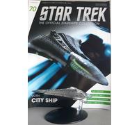 STAR TREK Rivista Ufficiale Delle Navi Stellari #70 Nave Città Voth EAGLEMOSS