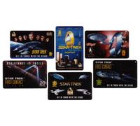 Star Trek: Schede Telefoniche From Canada: 6 Diverse Menta. Speciale Prezzo