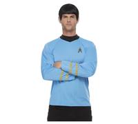 Star Trek Serie Originale Uniforme Blu Spok Licenziato Costume Da Uomo