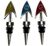 Star Trek: set di 3 tappi per bottiglia Delta della serie originale con insegne