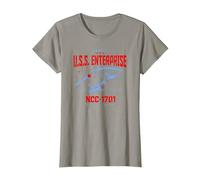 Star Trek Stardate 2245 Maglietta, Donna, Ardesia, XXL