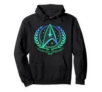 Star Trek Starfleet Command Seal Felpa con Cappuccio