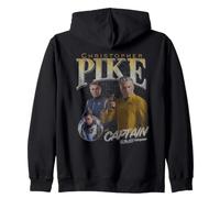 Star Trek Strange New Worlds Pike Homage Felpa con Cappuccio