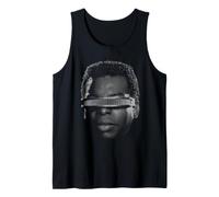 Star Trek The Next Generation Geordi Oversized Face Canotta