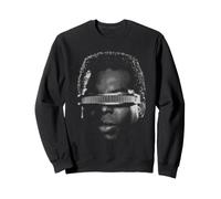Star Trek The Next Generation Geordi Oversized Face Felpa