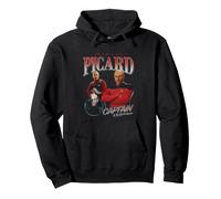 Star Trek The Next Generation Picard Homage Felpa con Cappuccio