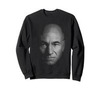 Star Trek The Next Generation Picard Oversized Face Felpa