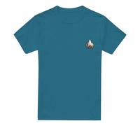 Star Trek The Next Generation Science Maglietta Emblema Uomo (TV5822)