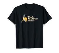 Star Trek: The Next Generation- Talk Klingon To Me Maglietta