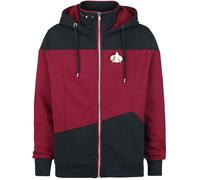 Star Trek The Next Generation Uomo Felpa jogging rosso/nero 4XL 70% cotone, 30% poliestere Regular