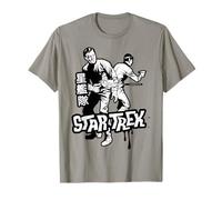 Star Trek: The Original Series Captain Kirk And Spock Kanji Maglietta