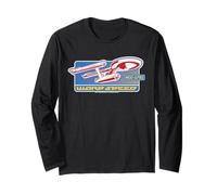 Star Trek: The Original Series NCC-1701 Warp Speed Retro Maglia a Manica