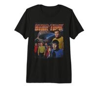 Star Trek The Original Series Retro Japanese Poster Maglietta Premium