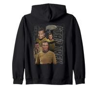 Star Trek The Original Series Retro Kirk Poster Felpa con Cappuccio