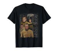 Star Trek The Original Series Retro Kirk Poster Maglietta
