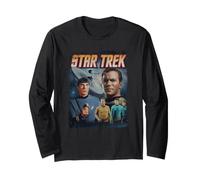 Star Trek The Original Series Retro Poster Maglia a Manica