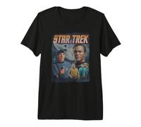 Star Trek The Original Series Retro Poster Maglietta Premium