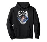 Star Trek The Original Series Spock Heavy Metal Felpa con Cappuccio