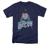 Star Trek - The Real Mccoy - T-Shirt A Maniche Corte Unisex Per Adulti - Blu