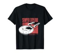 Star Trek ufficiale - Semper Exploro Maglietta
