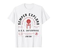 Star Trek ufficiale - Semper Exploro Maglietta