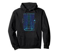 Star Trek Ufficiale - U.S.S. Enterprise Felpa con Cappuccio