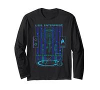 Star Trek Ufficiale - U.S.S. Enterprise Maglia a Manica