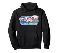 Star Trek Ufficiale - Warp Speed Felpa con Cappuccio