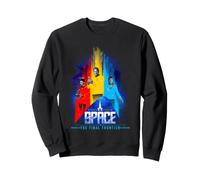 Star Trek Uhura Spock Kirk Delta Felpa