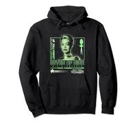 Star Trek: Voyager Seven Of Nine Neon Starfleet Portrait Felpa con Cappuccio