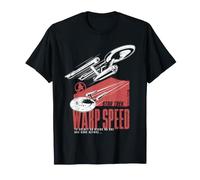 Star Trek Warp Speed Enterprise Maglietta