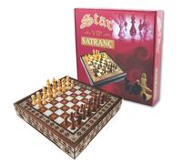 Gioco Di Scacchi Vip Hatem Lux L In Legno Con Scatola E Pedine Star 1051092