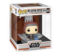 Star War: Mandalorian Bo-Katan Kryze on Throne Dlx in vinile pop altamente colle