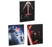 Star Wars 23,9"x19,9" Arte Murale Illuminata, Set Di 3