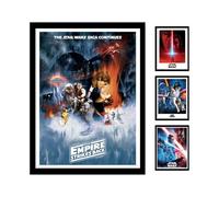 Star Wars 30 x 40 cm L' Impero Colpisce Ancora Un Lenzuolo con Stampa Artistica,