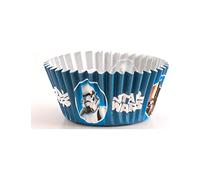 Star Wars 339235 - Pack di 50 pirottini per Cupcake in Carta, Colore Nero, Dimensioni 5 X 5 X 3 cm
