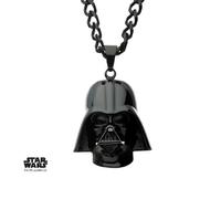 Star Wars 3D Collana, con Licenza Ufficiale Acciaio Inox Ciondolo Collana