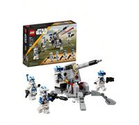 Star Wars™ 501st Clone Troopers™ Battle Pack Kids 6Years+ 75345 Guida un'unità di 501st Clone Troopers con il LEGO® Star Wars™ Battle Pack (75345), progettato per bambini dai 6 anni in su. Questo set 