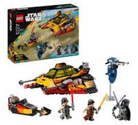 LEGO Star Wars 75414 Snowspeeder Force Burner - Astronave Giocattolo da Costruire con 3 Minifigure con Spade Laser e Moto Speeder - Regalo per Bambini da 7 Anni in su e per Fan di Rebuild the Galaxy
