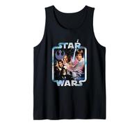 Star Wars A New Hope 1977 Tie Dyed Rebel Frame Canotta