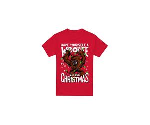 Star Wars A Wookie Little Christmas Maglietta Uomo (TV3407)