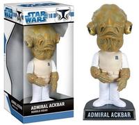 Star Wars ADMIRAL ACKBAR Bobble-Head 16Cm Funko Wacky Wobbler