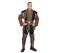 Star Wars Anakin Skywalker Costume marrone Jedi tunica e pantaloni