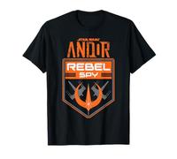 Star Wars Andor Rebel Spy Grunge Emblem Distressed Poster Maglietta