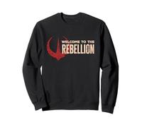 Star Wars Andor "Welcome to the Rebellion" Quote Rebel Logo Felpa