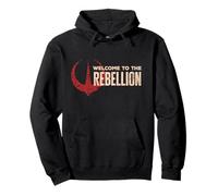Star Wars Andor "Welcome to the Rebellion" Quote Rebel Logo Felpa con Cappuccio