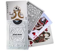 STAR WARS SILVER LIGHT THEORY 11 CARTE DECK MAGIC TRICKS POKER USA NUOVO