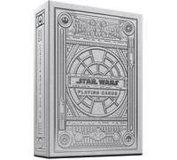 BTkviseQat theory11 Star Wars Playing Cards Silver Edition - Light Side (White) (STAR-WARS-WHITE-T11)