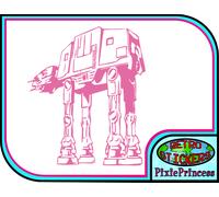 Star Wars At Imperial D Adesivo Vinile Auto Moto Camion Finestra Muro Arte Film